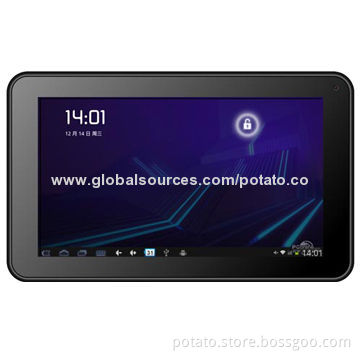 7-inch Tablet PC, RK3026 Dual-core with Bluetooth, 800 x 480P Resolution, High-capacity 3,700mAh